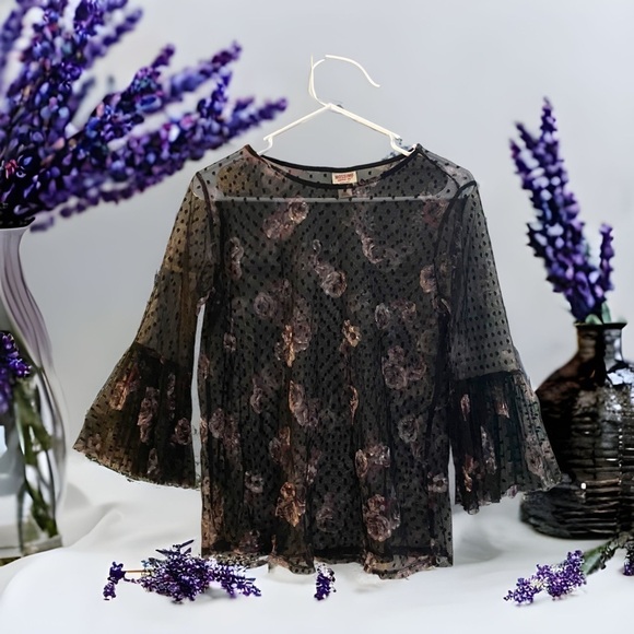 Mossimo Supply Co. Tops - Mossimo Sheer Blouse
